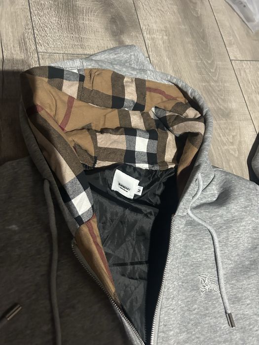 Bluza burberry szara