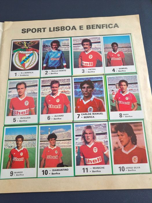 Caderneta Futebol  ( Futebol 85 )...completa