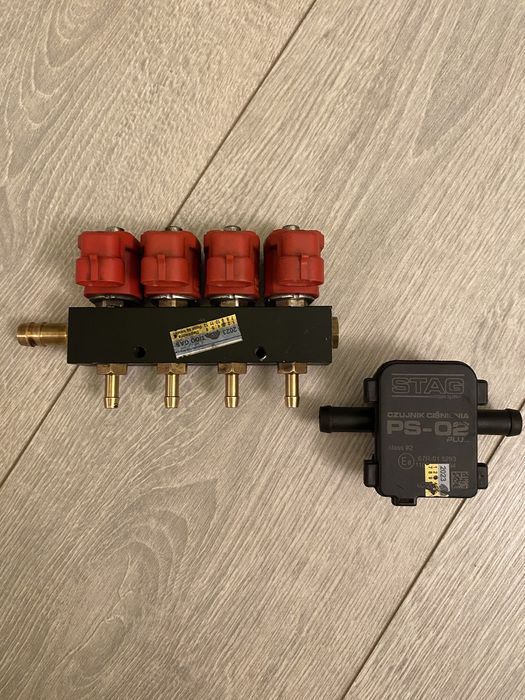 Форсунки ГБО Valtek датчик STAG PS-02