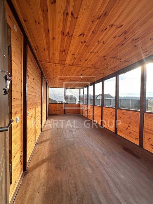 Деревяний теплий екобудинок З ВЕЛИКОЮ ТЕРАСОЮ