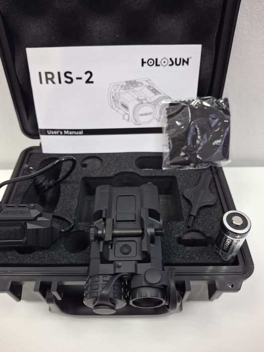 Тактичний блок Holosun IRIS‑GR2 з ЛЦУ лазерним цілевказівником