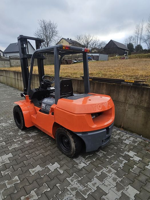 Wózek widłowy toyota 7fd40 4t terenowy 7fd45 4.5t