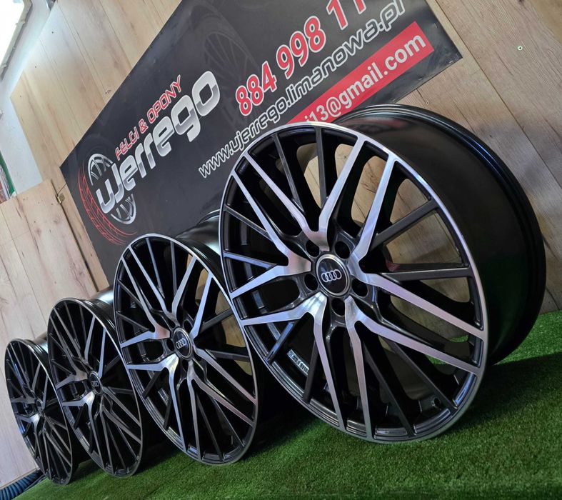 NOWE ALUFELGI AUDI 20x5x112 - A3 A4 A6 A7 A5 Q5 Q7 SQ8