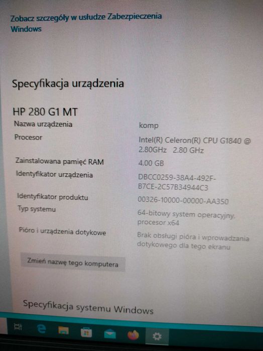 Komputer stacjonarny