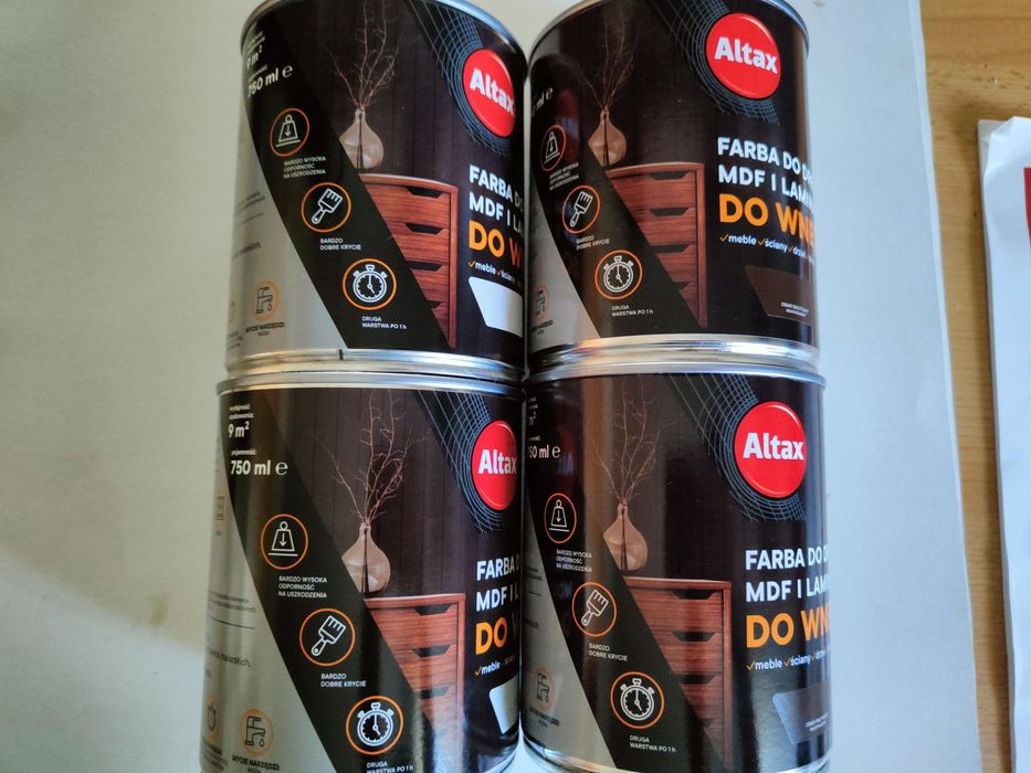 Farba do drewna MDF i laminatów