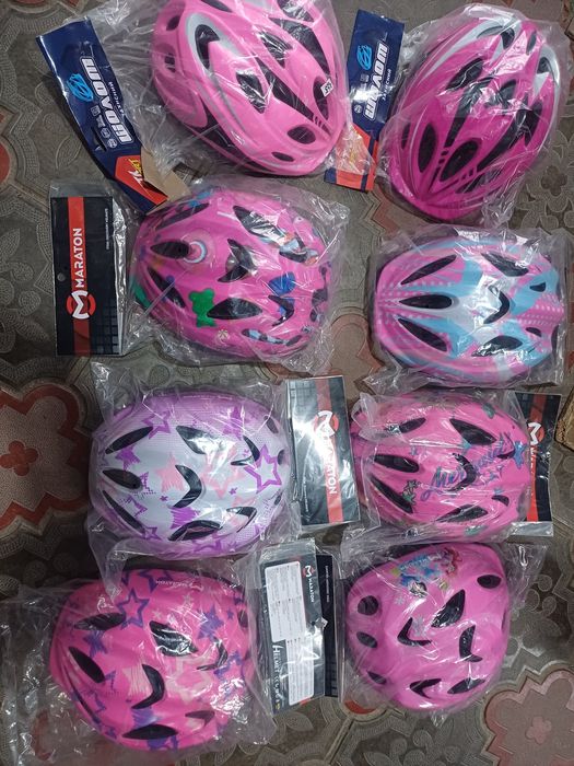 Шоломи , захист дитячі,підліткові ,  сигнали, підніжки , колеса.