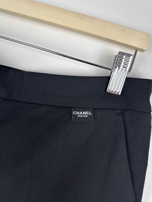 Spodnie Chanel Uniform czarne materiałowe Jermynstreetdesign r. 34