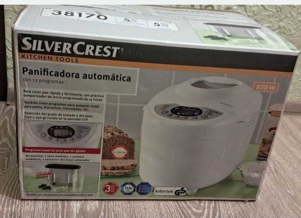 Хлібопічка SilverCrest 850w