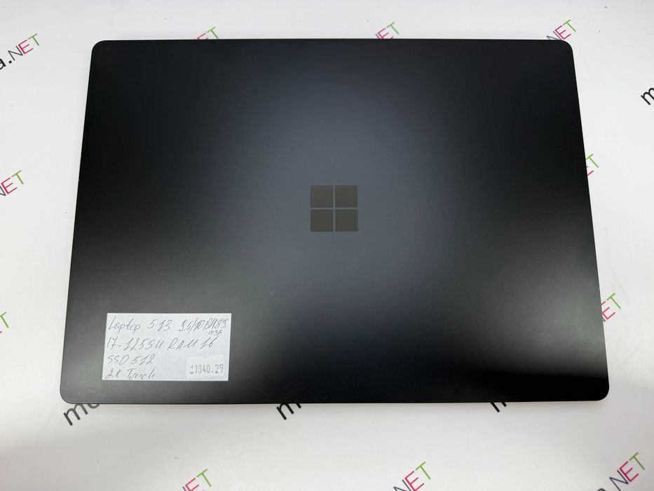 Ноутбук Microsoft Surface Laptop 5 13,5" 2К/i7-1255u/16 RAM/512 SSD Matte Black