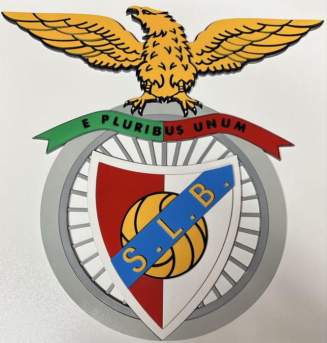 Benfica- emblema 3D mdf