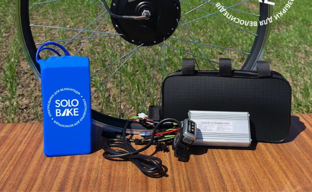 (До 80км) Электронабор для велосипеда 350w 36v 10ah 28’ електронабір