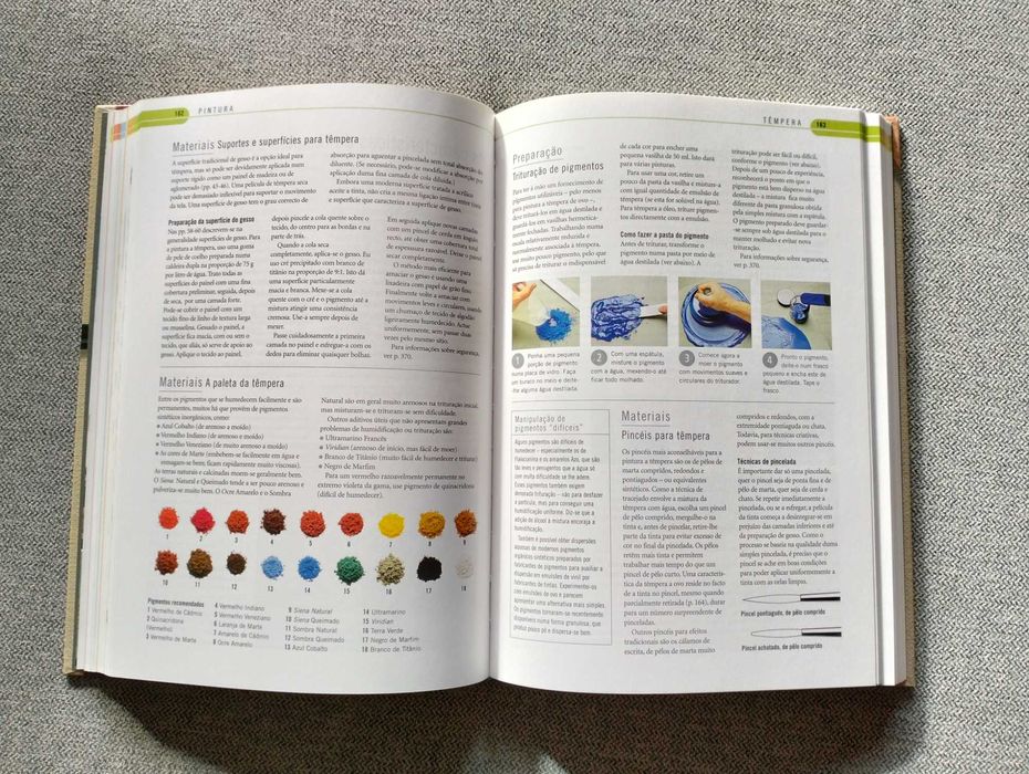 Livro "Manual prático do Artista" de Ray Smith