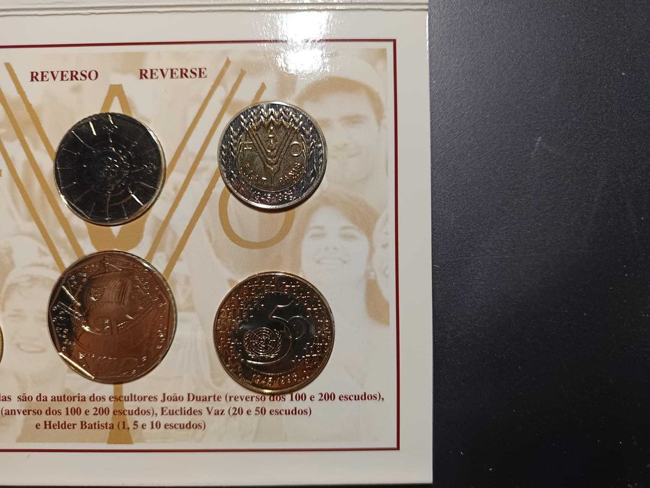 1995 – BNC – Série anual de moedas correntes