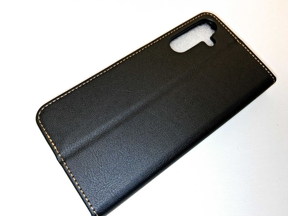 Z266 Ganbary Etui Portfel Samsung Galaxy A15 4G/5G Skóra PU Czarny