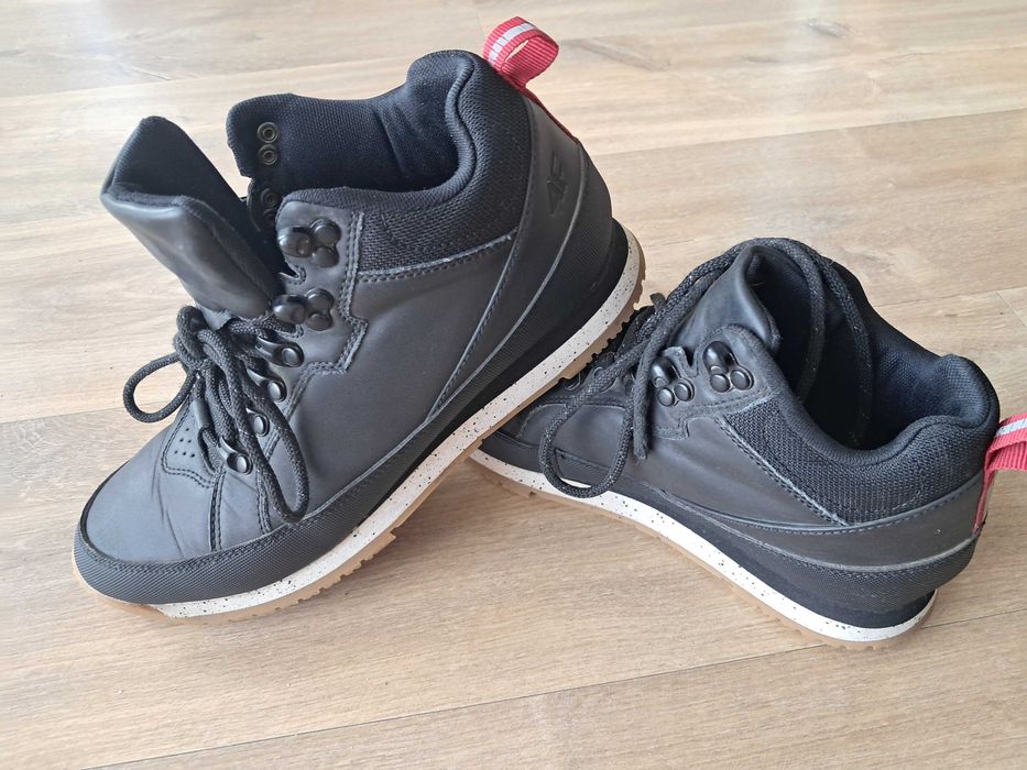 Buty chłopięce 4-WALKER  4F czarne
