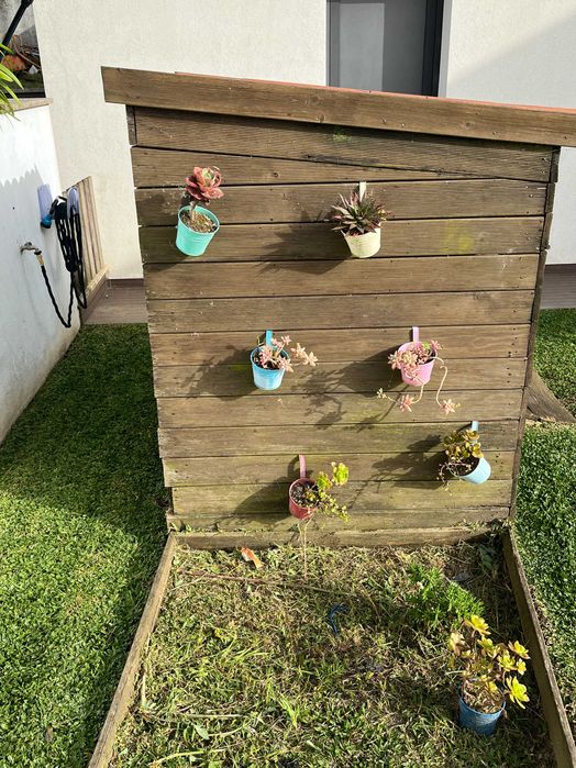 Casa de Madeira Infantil – Estrutura com Telhado