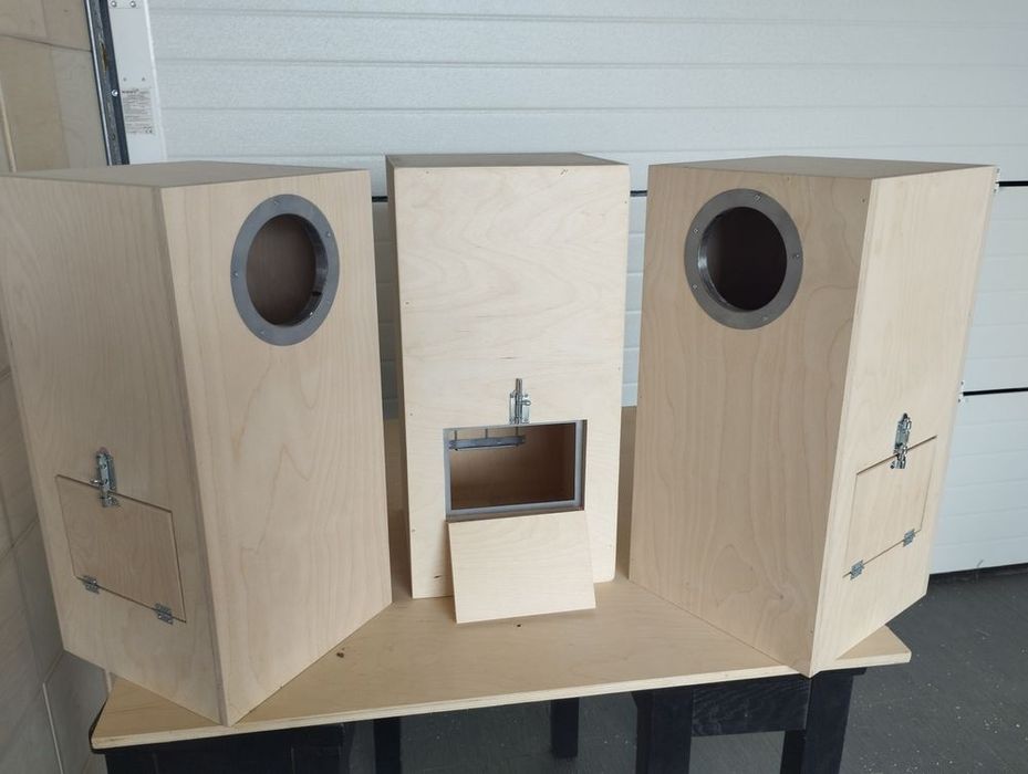 Ninhos para aves em contraplacado bétula