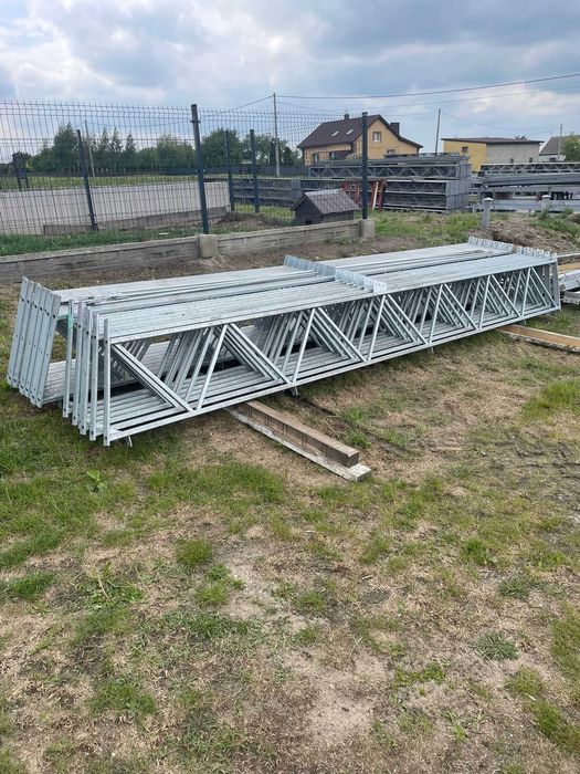 Kratownica 10m dwuspadowa nowa bindra hala wiata garaż ocynk magazyn