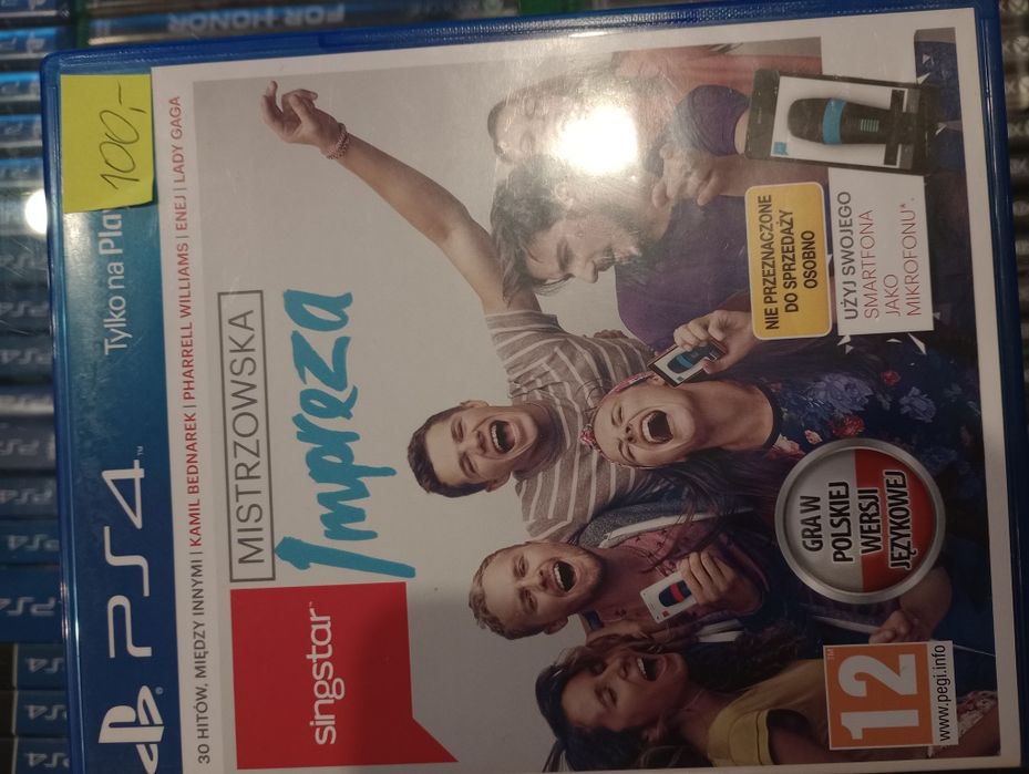 PS4 Singstar Mistrzowska Impreza PlayStation 4