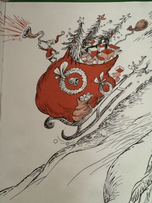 Дитяча книга Доктор Сьюз Про Грінча, який украв Різдво