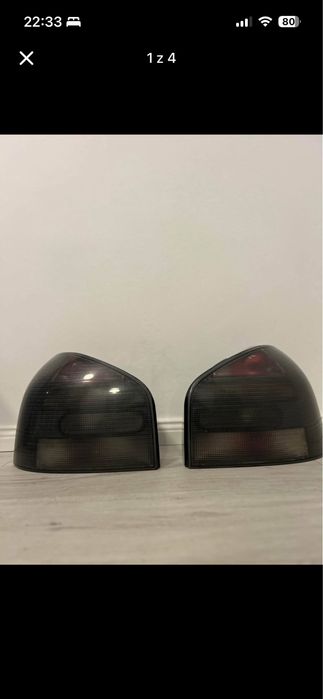 lampy treser black audi a3 8l