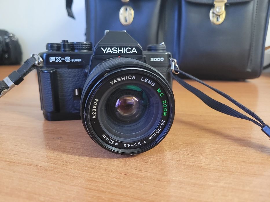 YASHICA FX-3 SUPER 2000 z obiektywem / VINTAGE / bardzo rzadki