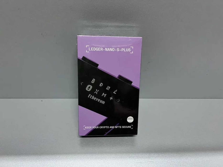 Криптогаманець Ledger Nano S Plus Matte Black НОВИЙ! ОРИГІНАЛ!
