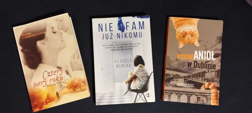 Duża paka książki kryminał sensacja nowe 8 szt