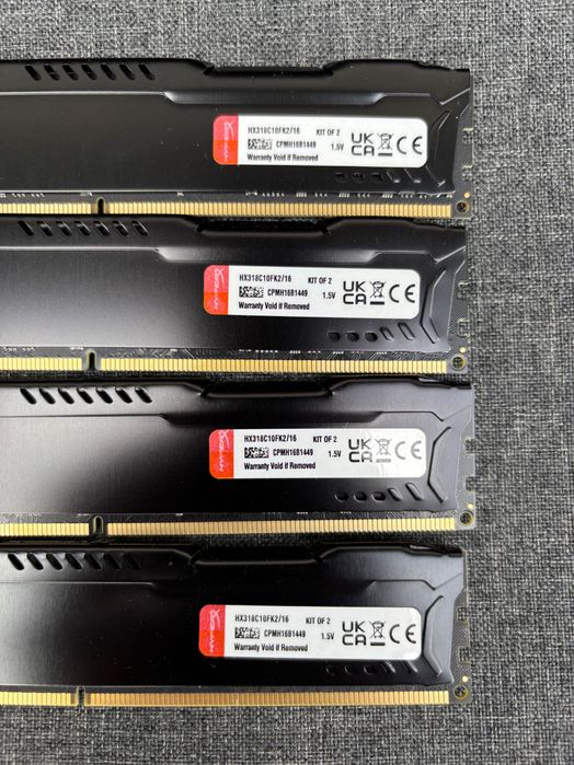 Ram HyperX Fury DDR3 32gb 1866mhz