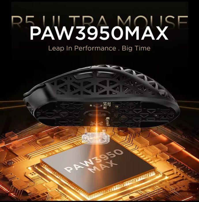 Attack Shark r5 ultra" Rato Gaming"