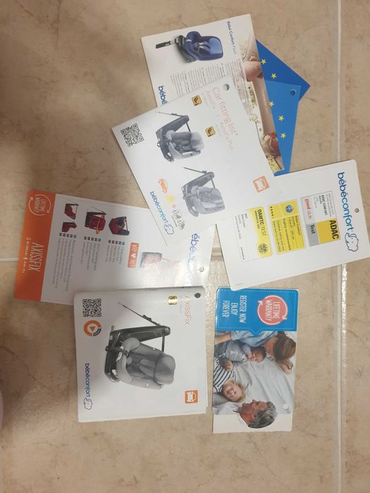 Cadeira Auto 360º Bebé Confort Assisfix 61cm-105cm