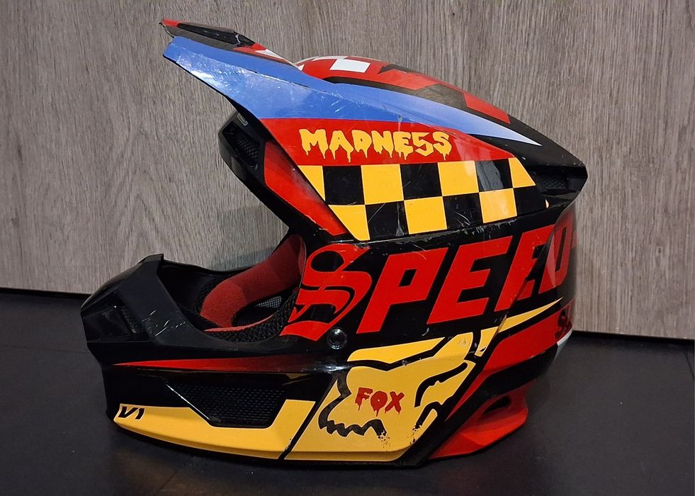 Kask FOX V1 YL 51–52 cm motocross