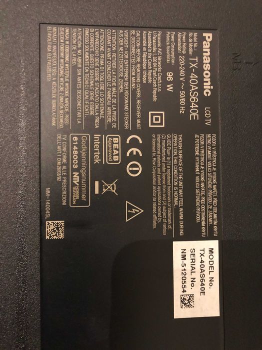 Telewizor Panasonic TX-40AS640E