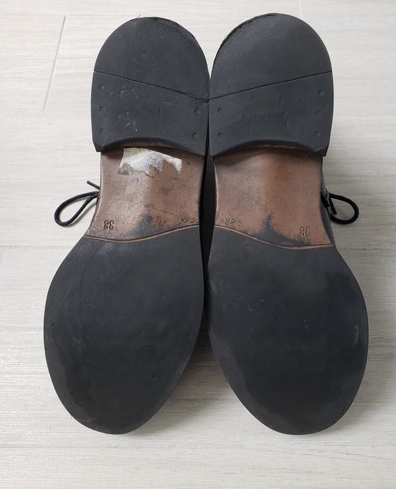 Ботинки чорнi шкiрянi