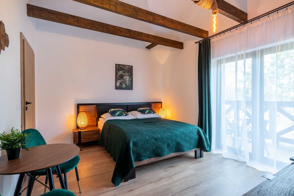 Nowoczesne pokoje blisko morza Łeba. Czynne cały rok.