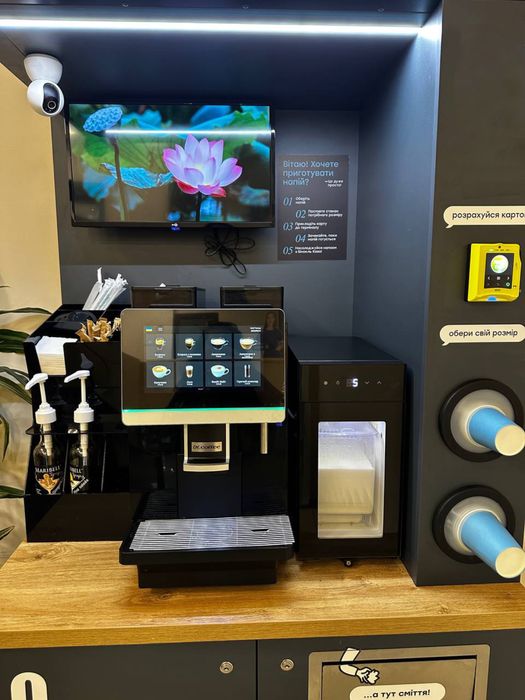 Готовий бизнес: кавʼярня самообслуговування з ЖИВИМ молоком