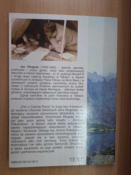 Flirt z Czarną Panią Jan Dlugosz