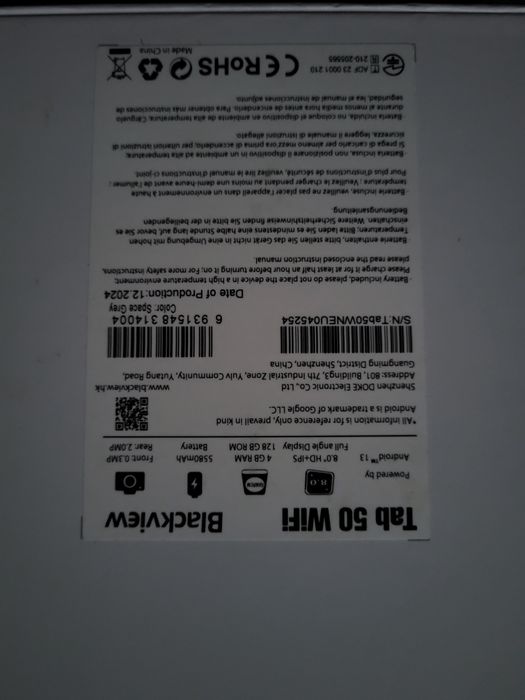 Під ремонт Планшет Blackview tab 50