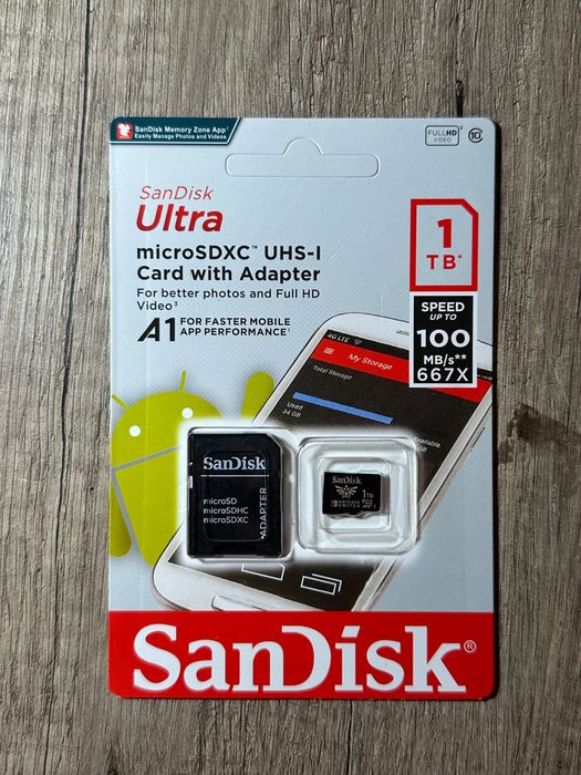 Cartão de memória 1TB