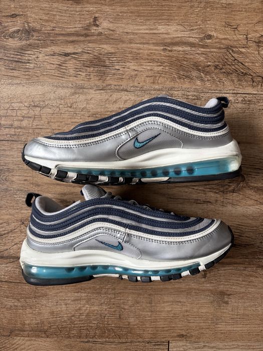 Кросівки Nike Air Max 97 OG Metallic Silver Chrome Blue