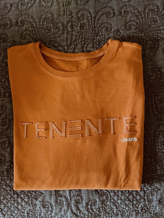 Sweat “Tenente Jeans” manga comprida em algodão