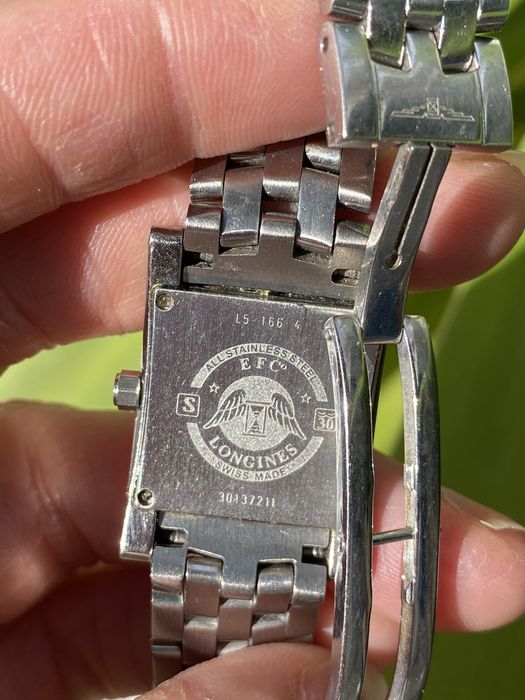 Relógio longines senhora vidro safira