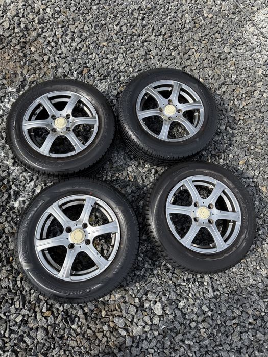 Диски з резиною 4х114.3 r15 хороша літня резина 195/65
