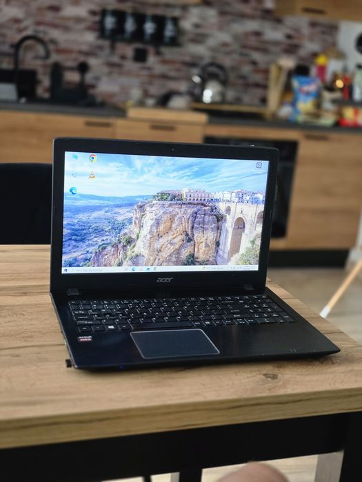 Laptop Acer 15,6" | AMD 10, quad 4 rdzenie | 256 dysk SSD | 8GB Ram, po serwisie ukladu chłodzenia