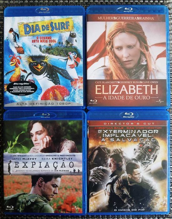 12 Blu-Ray - Grande Coleção - Raros - Muito Bom Estado
