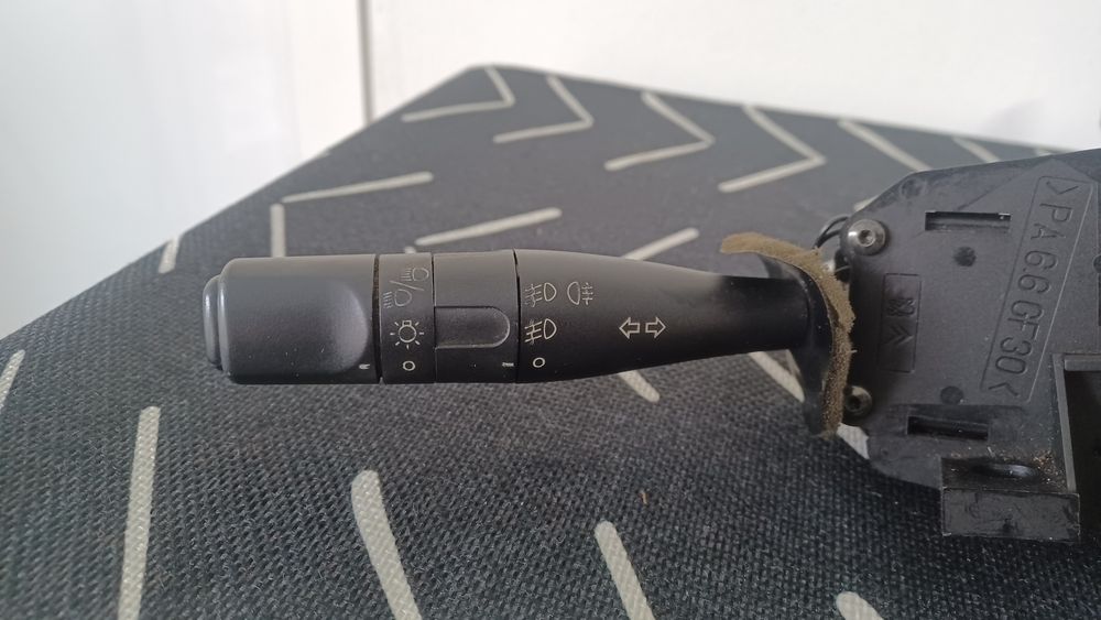 Comutador de piscas e limpa vidros com fita de airbag para Peugeot 206