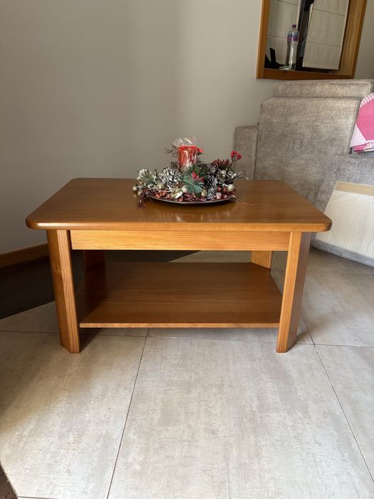 Mesa de apoio De madeira maçica