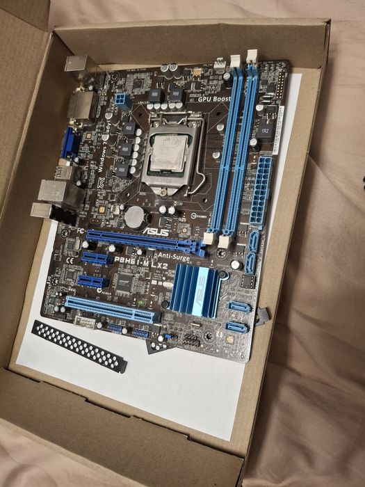 Материнська плата + процесор