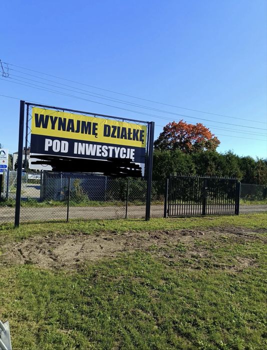 Działka do wynajęcia