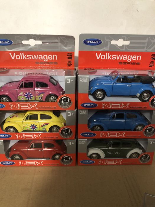 Miniaturas VW carocha 1:36